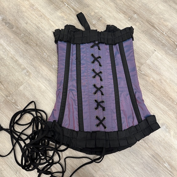 Burleska UK Lily Overbust Corset, 20” - Picture 2 of 5